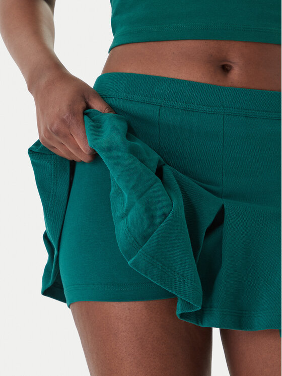 adidas adidas Plisuotas sijonas Seasonal Essentials Colorpop KC3939 Žalia Loose Fit