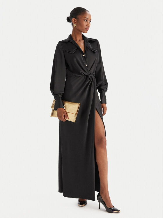 Babylon Babylon Večernja haljina ED0764 Crna Regular Fit