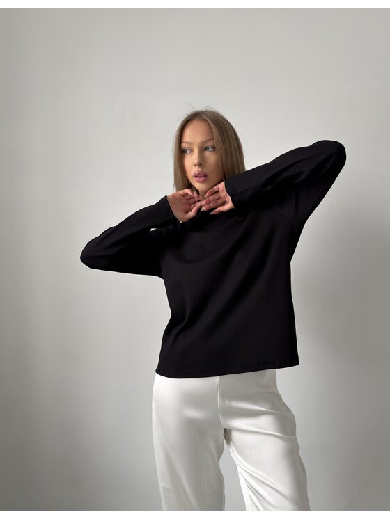 Le Songe Le Songe Longsleeve ANGIE Czarny Oversize