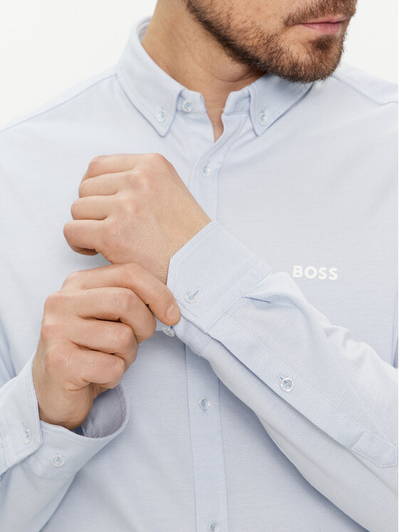 BOSS Boss Koszula 50512006 Błękitny Regular Fit