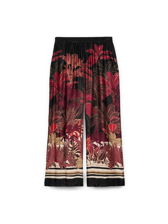 Fiorella Rubino Fiorella Rubino Pantaloni di tessuto P185L002211N0Z3 Nero Over Fit