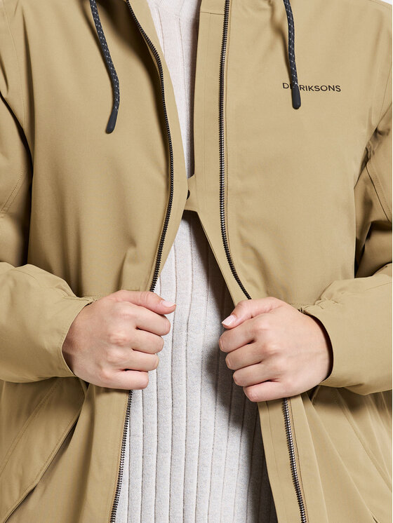 Didriksons Didriksons Parka Marta-Lisa Wns Prk 2 504823 Beige Regular Fit