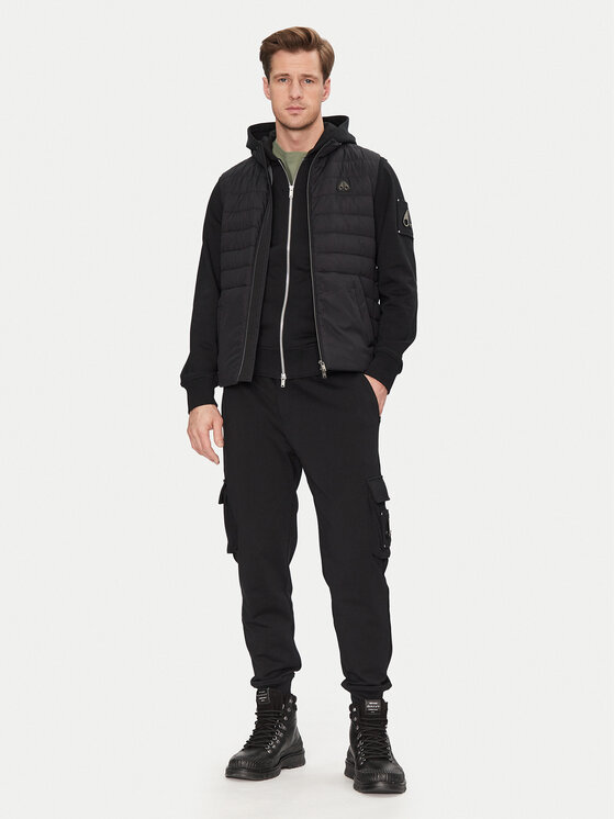 Moose Knuckles Moose Knuckles Mellény Mentana M15MV456 Fekete Regular Fit