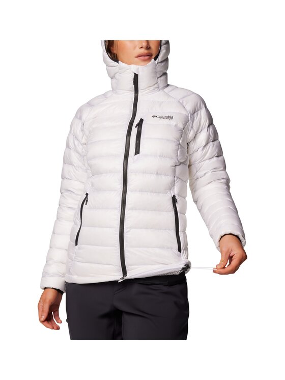 Columbia Columbia Kurtka przejściowa 208607 Biały Regular Fit