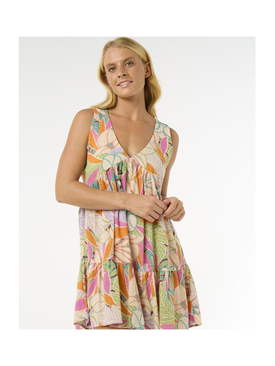 Rip Curl Rip Curl Sukienka letnia Cala Vadella Cover Up Kolorowy Relaxed Fit