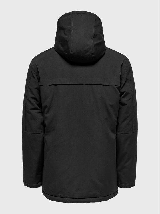 Only & Sons Only & Sons Parka Jayden 22022654 Černá Regular Fit