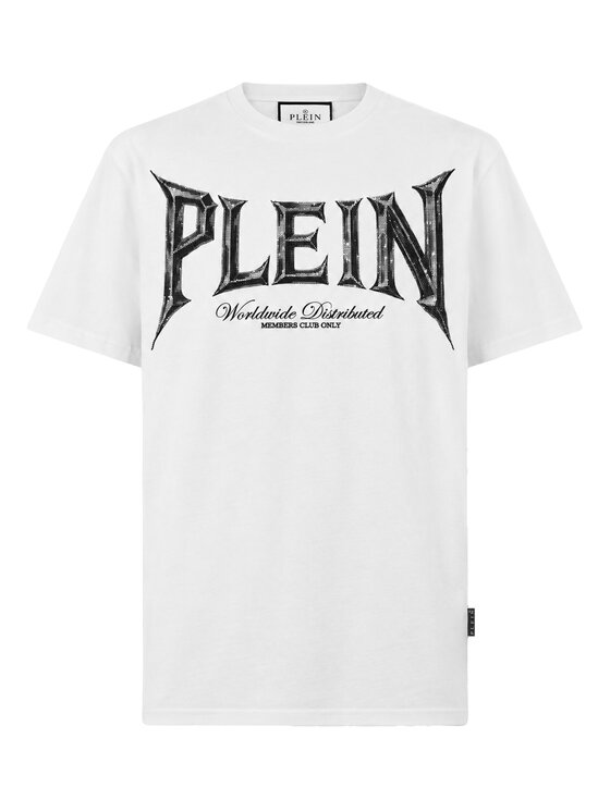 PHILIPP PLEIN PHILIPP PLEIN Tričko 32086 Biela Regular Fit