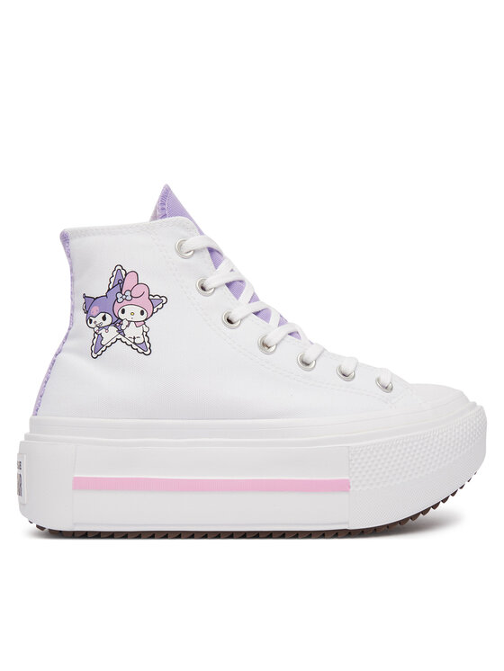 Converse Converse Sneakers aus Stoff Chuck Taylor All Star Lift Double Stack A21835C Weiß