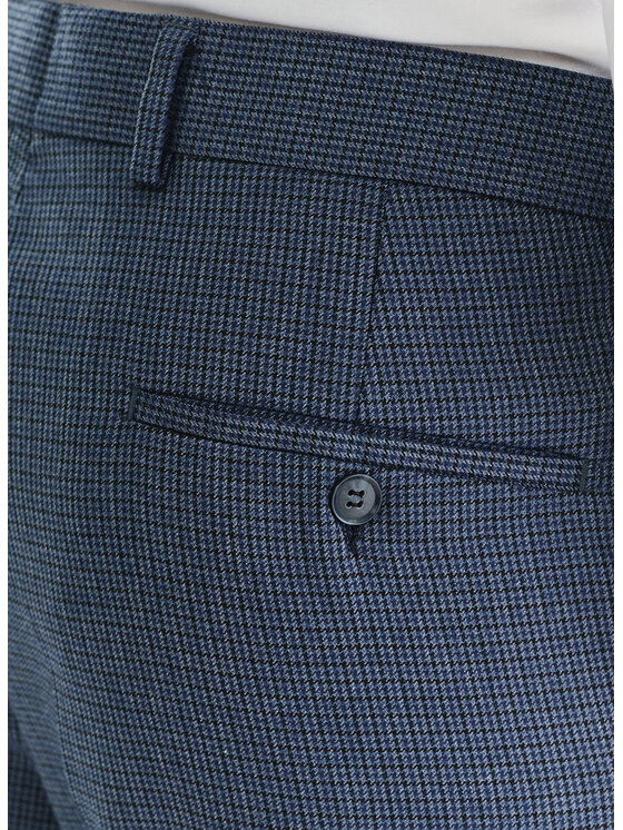Pako Lorente Pako Lorente Spodnie garniturowe P23WF-6G-004 Granatowy Slim Fit