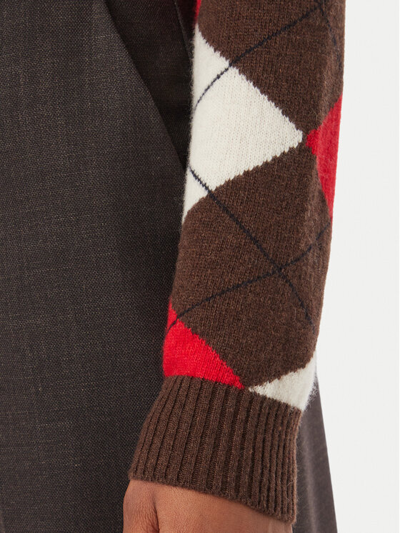 Marella Marella Golfas Zucca 2623366212 Raudona Regular Fit