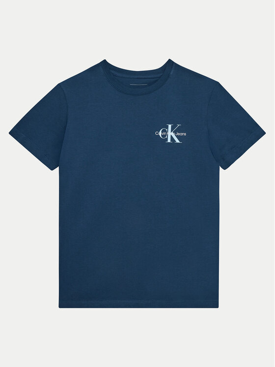 Calvin Klein Jeans T-Shirt - Kinderkleidung, Größe 16Y Dunkelblau IU0IU00678