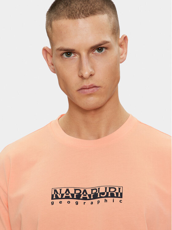 Napapijri Napapijri Тишърт NP0A4H8S Розов Regular Fit