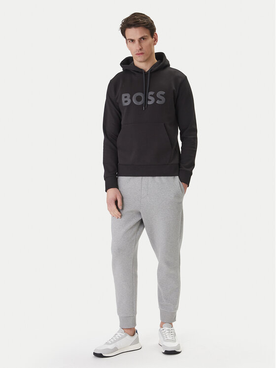 BOSS BOSS Sportinės kelnės Hadiko 50555505 Pilka Regular Fit