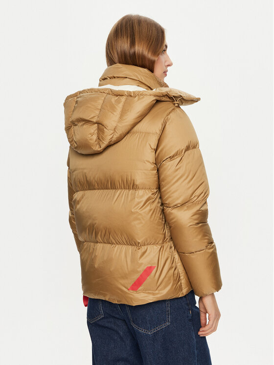 After Label After Label Kurtka puchowa Kipnuk A00043 Beżowy Regular Fit