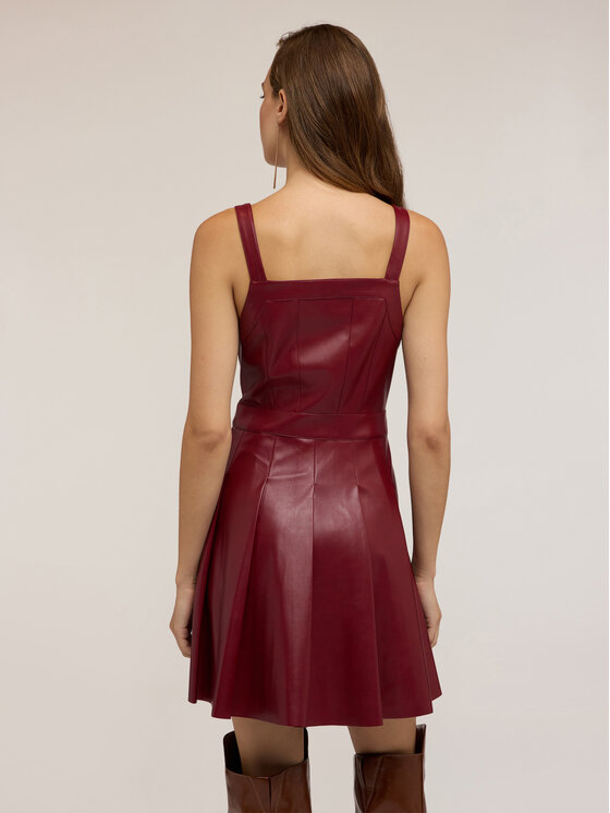 Motivi Motivi Vestito da giorno 7223Q003341N026 Bordeaux A-Line Fit