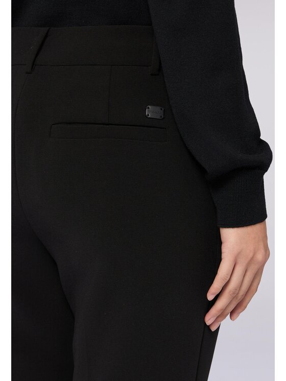 Trussardi Trussardi Pantaloni di tessuto P231A002302N033 Nero Regular Fit