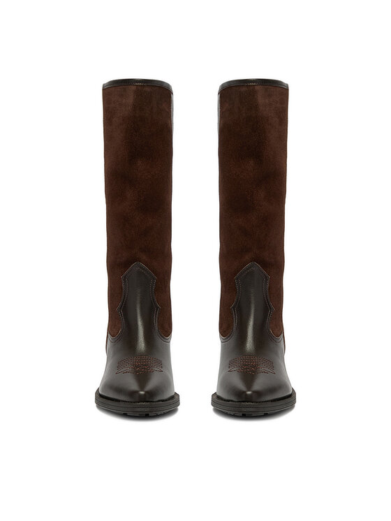 Badura Badura Stivali texani EO-BAYLOR-07101 Marrone