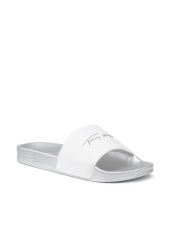 tommy hilfiger metallic pool slide