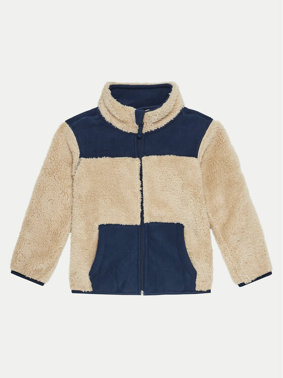 ZigZag ZigZag Mikina Dotson Teddy Fleece Z243020 Béžová Regular Fit