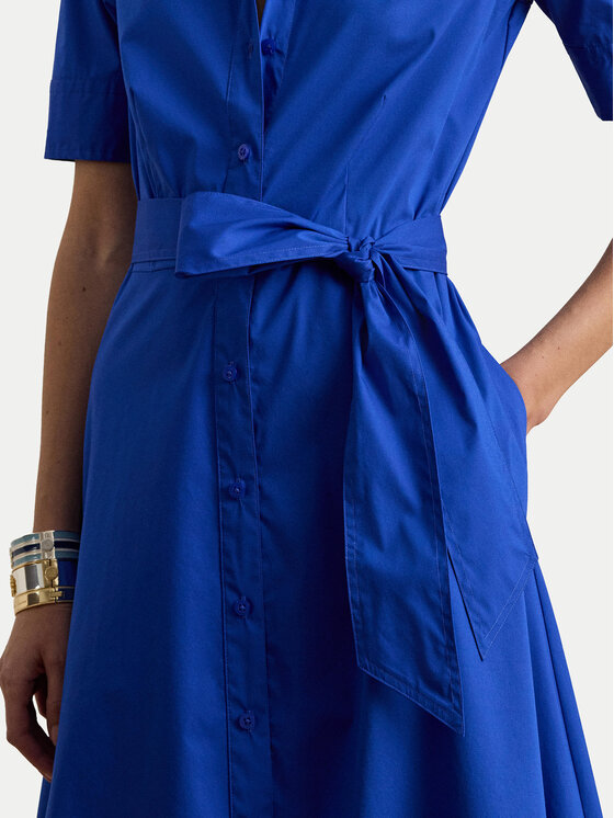 LAUREN RALPH LAUREN LAUREN RALPH LAUREN Rochie tip cămașă 200748950020 Albastru Regular Fit