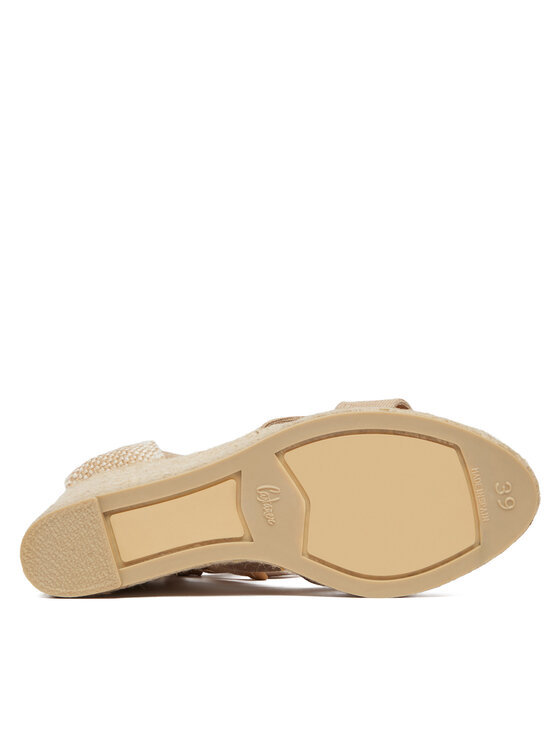 Castañer Castañer Espadryle Bailey 25633 Beżowy