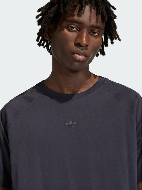 adidas adidas T-Shirt Premium Essentials Tee Szary Loose Fit