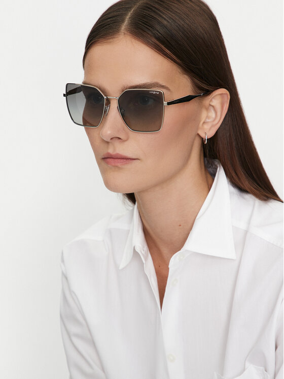 Vogue Vogue Sunčane naočale 0VO4284S Srebrna
