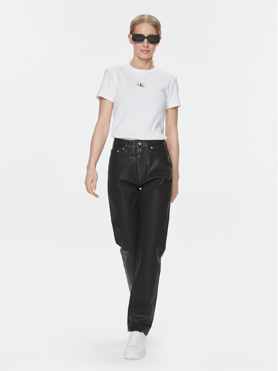 Calvin Klein Jeans Calvin Klein Jeans Džínsy Authentic J20J222431 Čierna Straight Fit