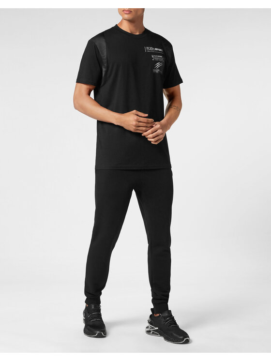 Plein Sport Plein Sport T-Shirt 5159 Czarny Regular Fit