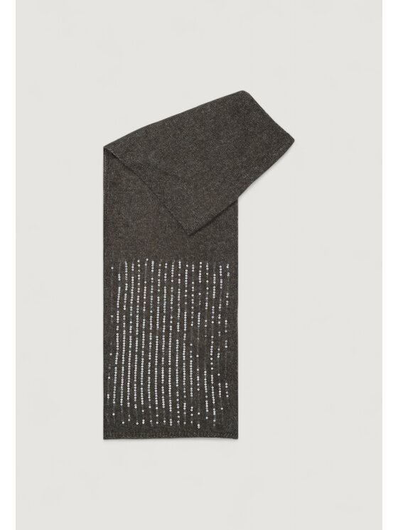 Pieces Pieces Κασκόλ Pcjulietta Long Sequins Scarf Bc Πράσινο