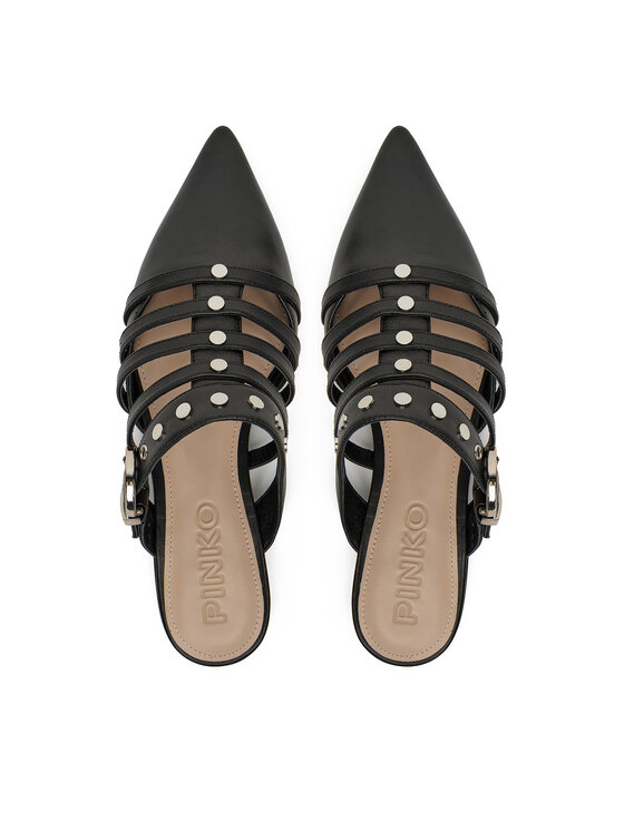 PINKO PINKO Klapki Gianira 17 SD0267 P003 Czarny