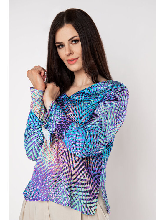 QUIOSQUE QUIOSQUE Halenka DALA BLOUSE Barevná Regular Fit