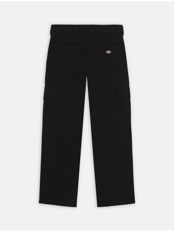 Dickies Dickies Pantaloni da donna Duck Canvas Cargo Nero Reglan Fit