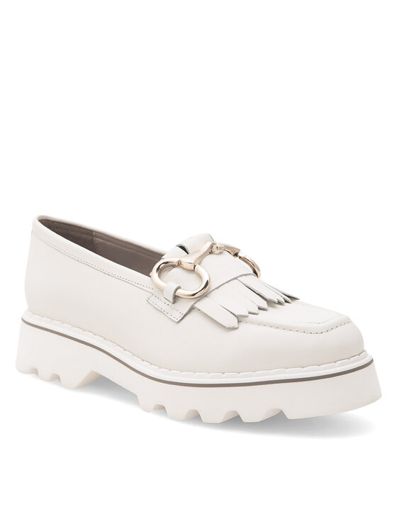 Badura Badura Loafersy NECTOR-06W1-016 Bílá