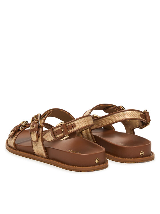 MICHAEL Michael Kors MICHAEL Michael Kors Sandales Nia Flat 40S6NIFS1D Bēšs