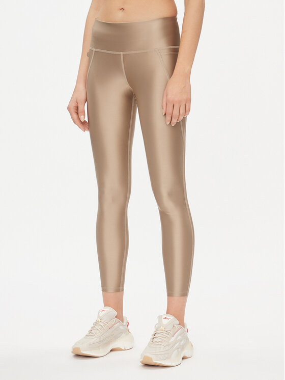 Reebok Reebok Легінси Lux IL4583 Бежевий Tight Fit