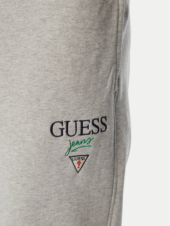 Guess Jeans Guess Jeans Долнище анцуг M6YB15 K4842 Сив Regular Fit
