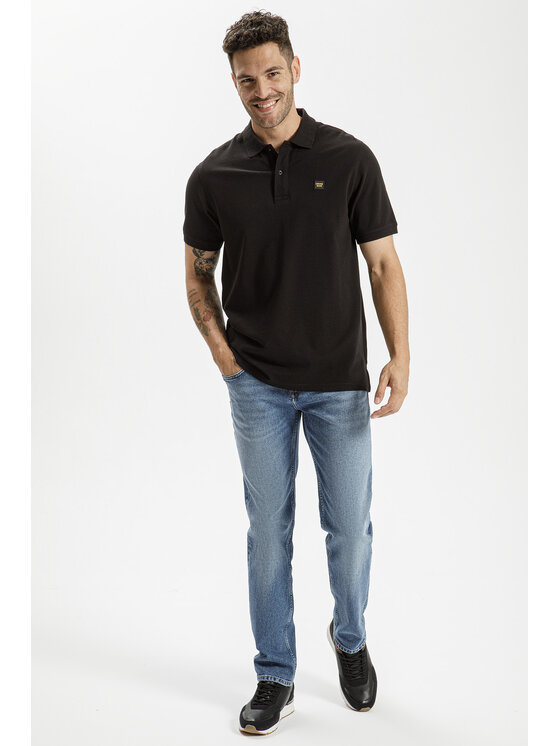Cross Jeans Cross Jeans Jeansy F 194-275 Niebieski Tapered Leg