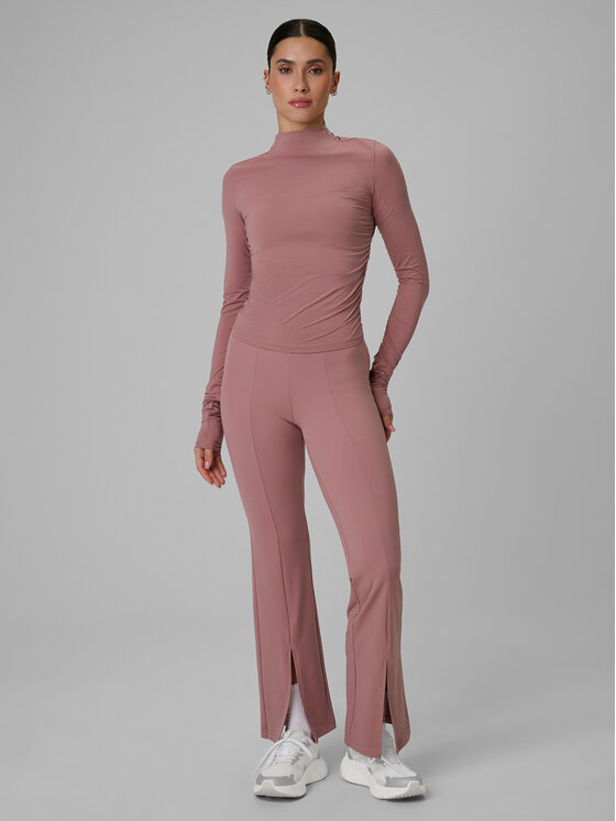 4F 4F Spodnie dresowe ATHLETIC ALLURE Różowy jasny Slim Fit