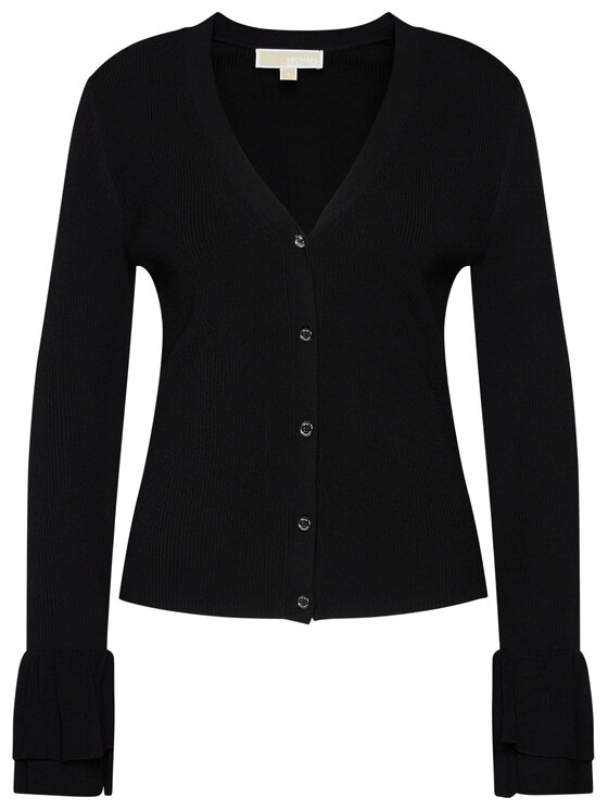 MICHAEL Michael Kors MICHAEL Michael Kors Kardigán MF06PDWBVC Čierna Regular Fit