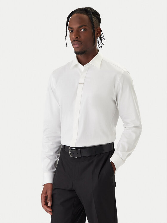 HUGO HUGO Košile Valerio 50554768 Bílá Modern Fit