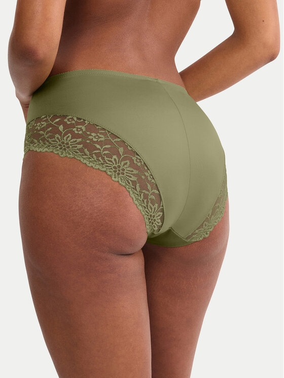 Triumph Triumph Klasikinės kelnaitės aukštu juosmeniu Ladyform Soft 10224859 Žalia