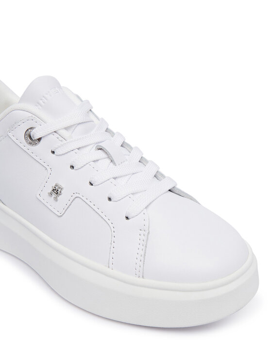 Tommy Hilfiger Tommy Hilfiger Αθλητικά Th Platform Chic Sneaker FW0FW09626 Λευκό