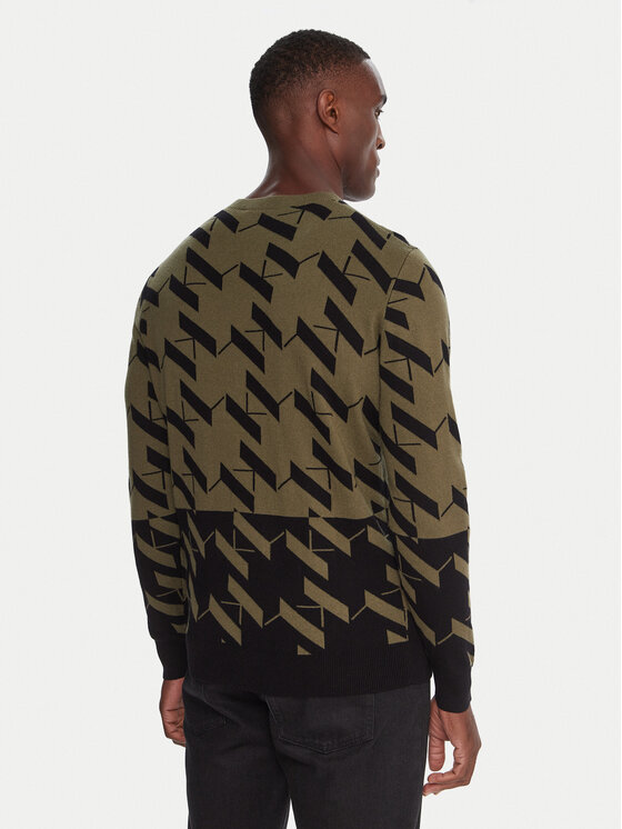 KARL LAGERFELD KARL LAGERFELD Džemper 655022 554305 Zelena Regular Fit