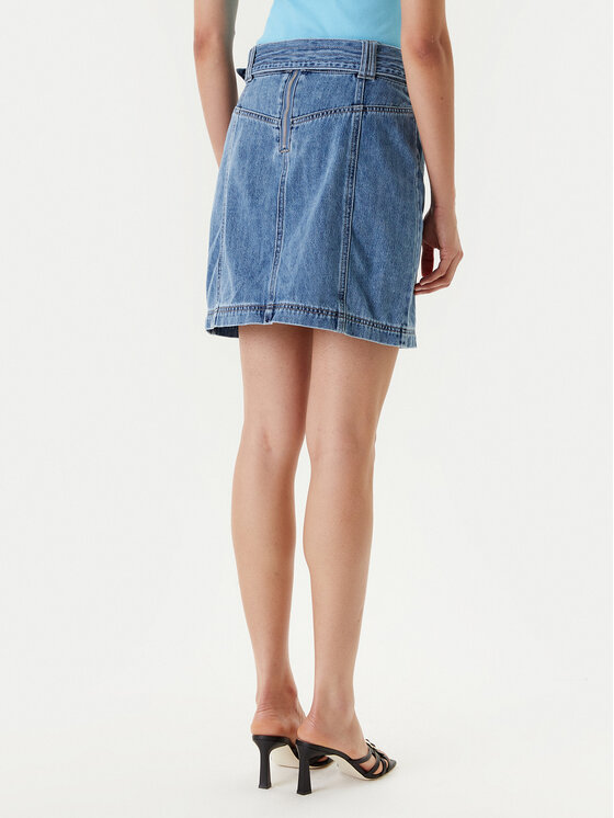 Morgan Morgan Jeans suknja 251-JOLAM Plava Regular Fit