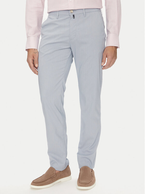Pierre Cardin Pierre Cardin Chino kalhoty C3 33730.1058 Světle modrá Slim Fit
