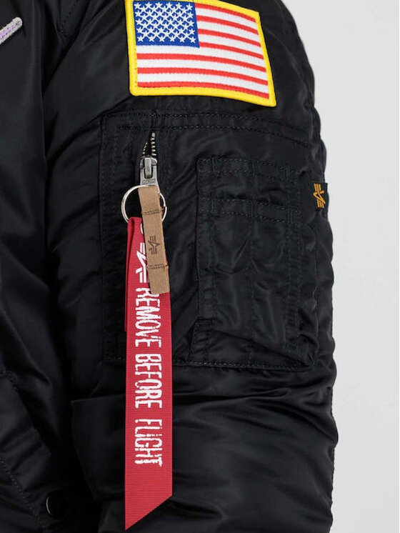 Alpha Industries Alpha Industries Kurtka bomber AI.166107-212-3XL Czarny Slim Fit