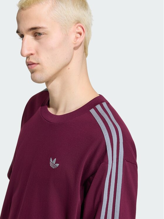 adidas adidas T-Shirt 159141 Czerwony Oversize