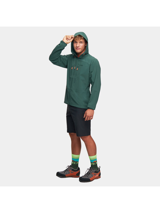Alpinus Alpinus Kurtka softshell Pourri Zielony Active Fit