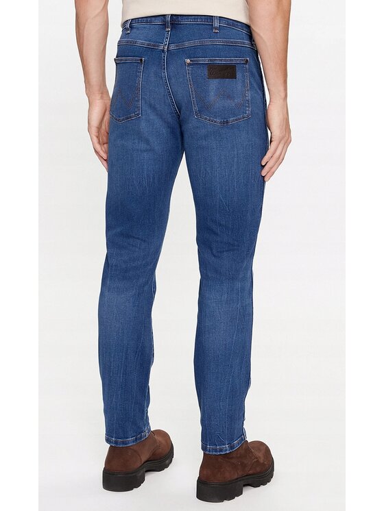 Wrangler Wrangler Jeansy Larston Niebieski Slim Fit